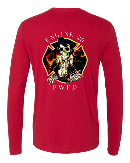 FWFD Firehouse Tri-Blend Long Sleeve Tee